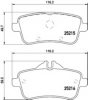 HELLA PAGID 8DB 355 020-161 Brake Pad Set, disc brake